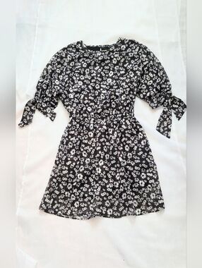 NWOT! Velvet Heart Summer Daisy Dolman Sleeve Women's Mini Cocktail Dress Small